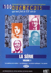 100 Quebecois - Qui Ont Fait Le XXe Siecle - La Serie - Volume 1 (Boxset)