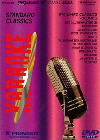 Karaoke - Standard Classic - Volume 2 DVD Movie 