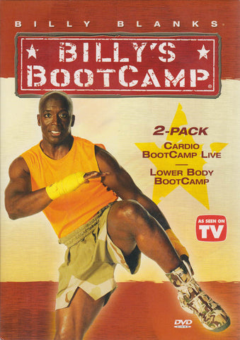 Billy Blank s Bootcamp : 2-Pack (Cardio BootCamp Live / Lower Body BootCamp) DVD Movie 