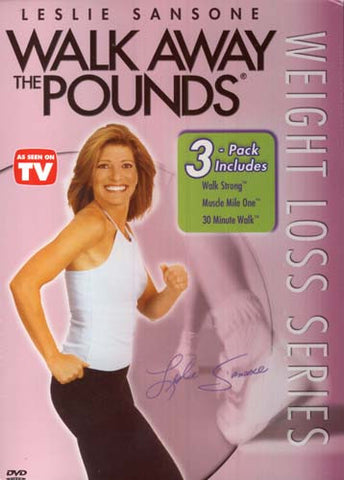Leslie Sansone - Walk Away the Pounds - Weight Loss Series - 3-Pack (Boxset) DVD Movie 