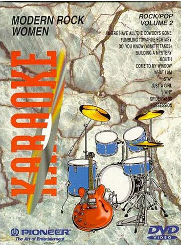Karaoke - Modern Rock Women Vol. 2 DVD Movie 