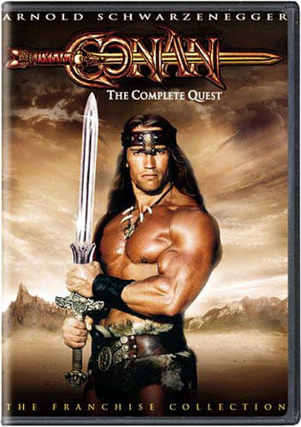 Conan - The Complete Quest (Conan The Barbarian/The Destroyer) DVD Movie 