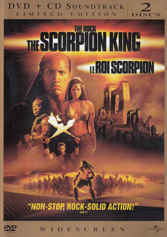 The Scorpion King (DVD + CD Soundtrack) (Widescreen) (Limited Edition) (Bilingual) DVD Movie 