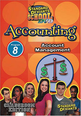 Standard Deviants School - Accounting - Program 8 - Account Management (Classroom Edition) DVD Movie 