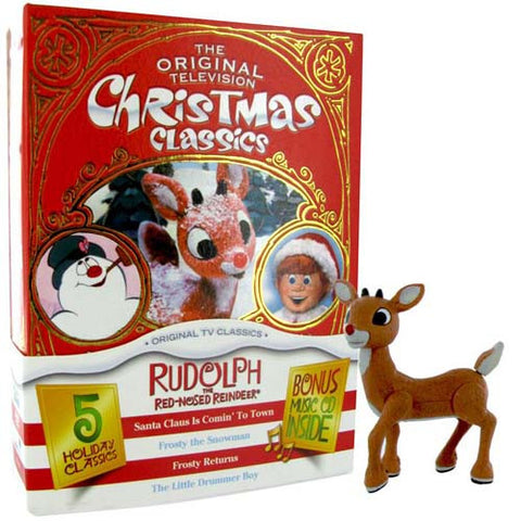 The Original Television Christmas Classics 5 Holiday Classics (With Rudolph Reindeer Toy) (Boxset) DVD Movie 