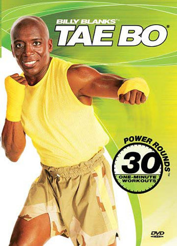 Billy Blanks - Tae Bo - Power Rounds 30 One Minute Workouts DVD Movie 