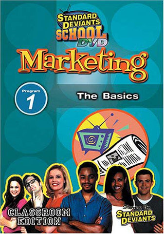 Standard Deviants School - Marketing - Program 1 - The Basics (Classroom Edition) DVD Movie 