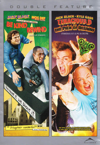 Be Kind Rewind/Tenacious D in The Pick of Destiny (Double Feature) (Bilingual) DVD Movie 