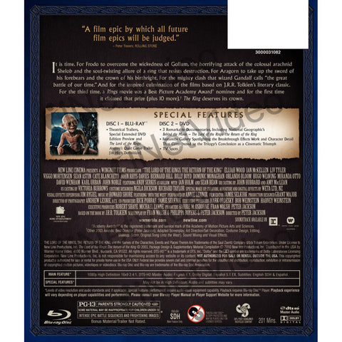 The Lord of the Rings - The Return of the King (bilingual)(Blu-ray) BLU-RAY Movie 