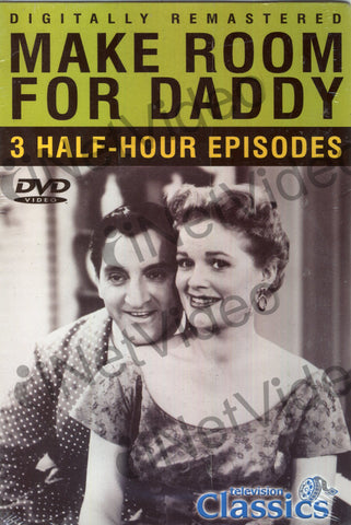Make Room for Daddy - 3 Episodes - Children's Governess; A Trip to Wisconsin; Little League DVD Movie 
