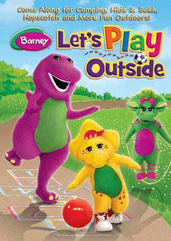 Barney - Let s Play Outside DVD Movie 