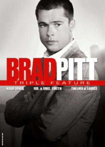 Brad Pitt Triple Feature (Thelma & Louise / Kalifornia / Mr. & Mrs. Smith) (Boxset) DVD Movie 