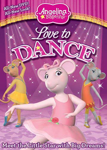 Angelina Ballerina - Love to Dance DVD Movie 