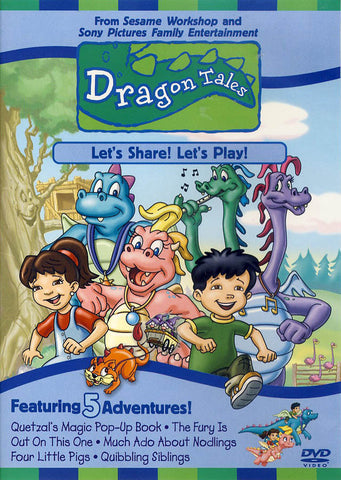 Dragon Tales - Let's Share! Let's Play! DVD Movie 