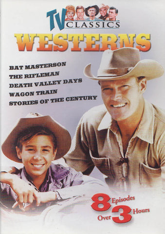 Westerns (The Rifleman / Bat Masterson / Wagon Train / Death Valley Days / Stories Of The Century) DVD Movie 