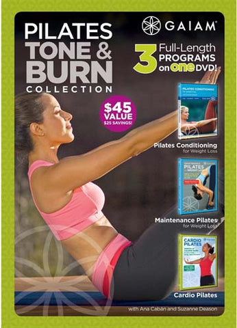 Pilates Tone And Burn Collection DVD Movie 