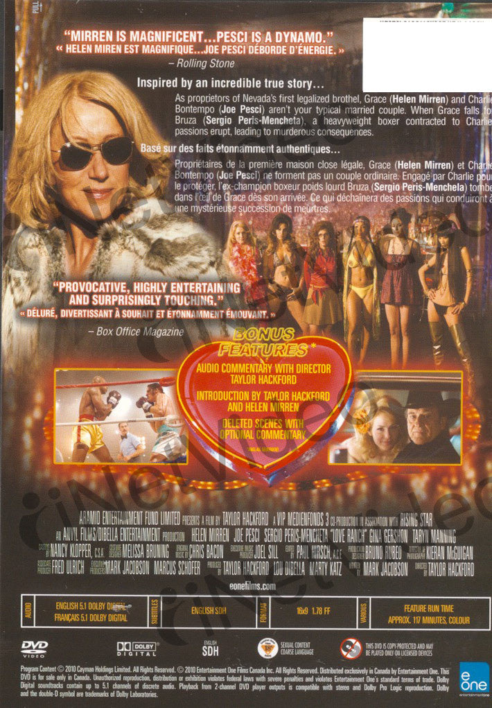 Helen Mirren Love Ranch