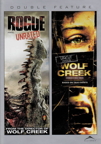 Rogue / Wolf Creek (Double Feature) (Bilingual) DVD Movie 