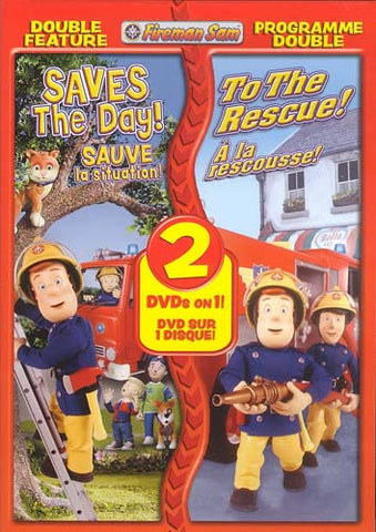 Fireman Sam Saves the Day / Fireman Sam To The Rescue (Double Feature) (Bilingual) DVD Movie 