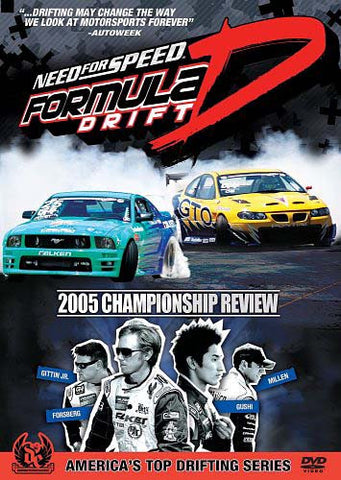 Need for Speed: Formula Drift - 2005 Championship Review DVD Movie 