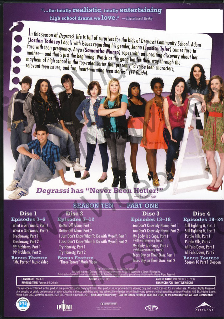 Degrassi The Next Generation Season 10