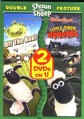 Shaun The Sheep - Off The Baa / Little Sheep Of Horrors (Double Feature) DVD Movie 