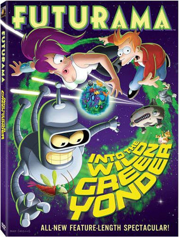 Futurama - Into the Wild Green Yonder DVD Movie 