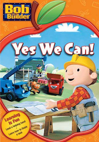Bob The Builder - Yes We Can (Learning Is Fun) (Orange Cover) DVD Movie 
