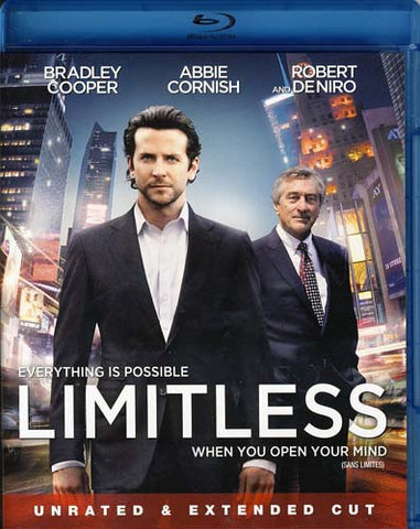 Limitless (Blu-ray) (Unrated Extended Edition) BLU-RAY Movie 