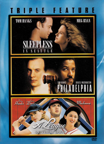 Sleepless in Seattle/Philadelphia/A League of Their Own (Triple Feature) (Boxset) DVD Movie 
