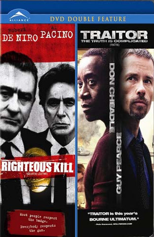 Righteous Kill/Traitor (Double Feature) (Bilingual) DVD Movie 