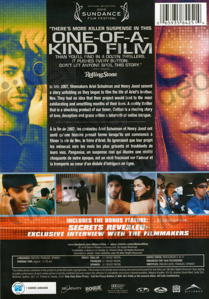 Catfish (Bilingual) on DVD Movie