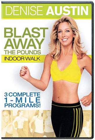 Denise Austin - Blast Away the Pounds - Indoor Walk (LG) DVD Movie 