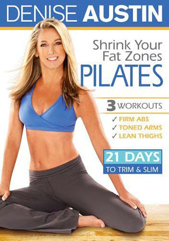 Denise Austin - Shrink Your Fat Zones Pilates DVD Movie 