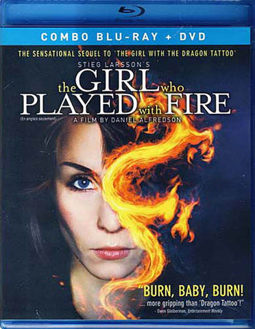 The Girl Who Played With Fire (DVD+Blu-ray Combo) (Blu-ray) (English Dubbed Version) BLU-RAY Movie 