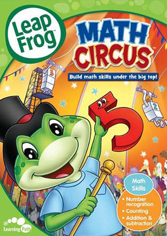 Leap Frog - Math Circus (Build marth skills under the big top!) (LG) DVD Movie 