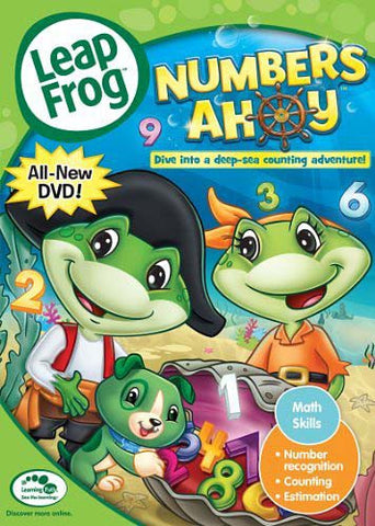 Leap Frog - Numbers Ahoy DVD Movie 