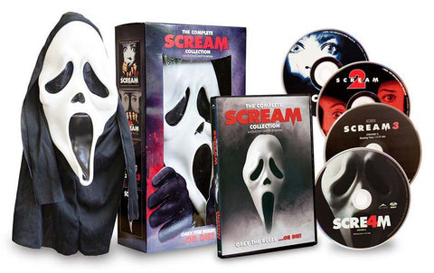 Scream Complete Collection (Scream 1,2,3,4) (With Mask) (Boxset) DVD Movie 