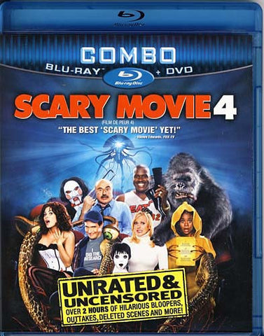 Scary Movie 4 (Unrated and Uncensored) (Blu-ray+DVD Combo) (Bilingual) (Blu-ray) BLU-RAY Movie 