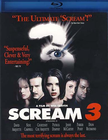 Scream 3 (Bilingual) (Blu-ray) (Bilingual) BLU-RAY Movie 