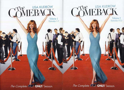 The Comeback - Volume 1 (Episodes 1-7) / Volume 2 (Episodes 8-13) (2-Pack) DVD Movie 
