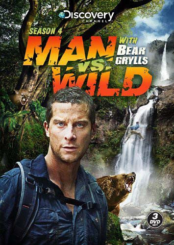Man vs Wild - Season Four (4) (Boxset) on DVD Movie