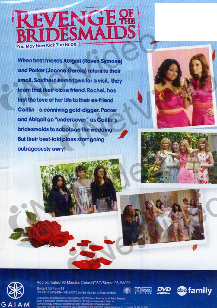 Revenge Of The Bridesmaids Dvd