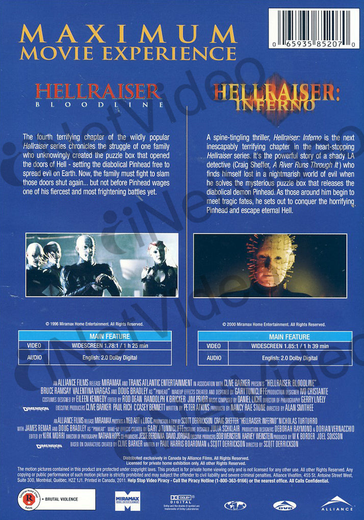 Hellraiser Inferno Poster