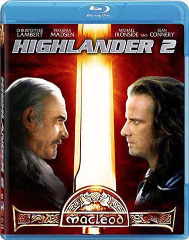 Highlander 2 (Blu-ray) BLU-RAY Movie 