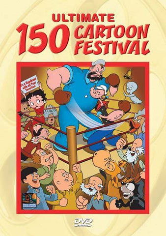 Ultimate 150 Cartoon Festival (Boxset) DVD Movie 
