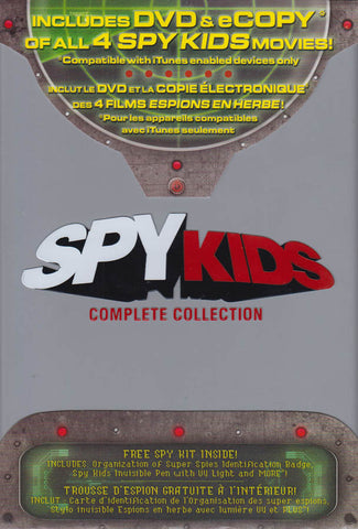 Spy Kids - Complete Collection (All 4 Spy Kids Movies) (Bilingual) (Boxset) DVD Movie 