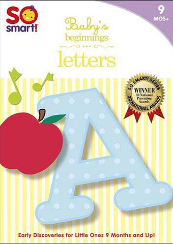 So Smart! Baby's Beginnings - Letters DVD Movie 