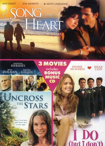 A Song From The Heart/Uncross The Stars/I Do (But I Don't) (Triple Feature) (With Music CD-Moonlight DVD Movie 