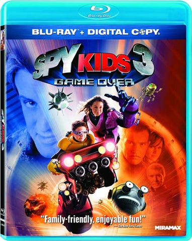 Spy Kids 3 - Game Over Combo (Blu-Ray + Dvd + Ecopy) (Blu-ray) BLU-RAY Movie 